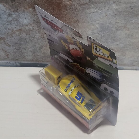 Disney Pixar Cars Fan Favorites Dinoco Cruz Ramirez Tool Cart Diecast Vehicle - Picture 7 of 9